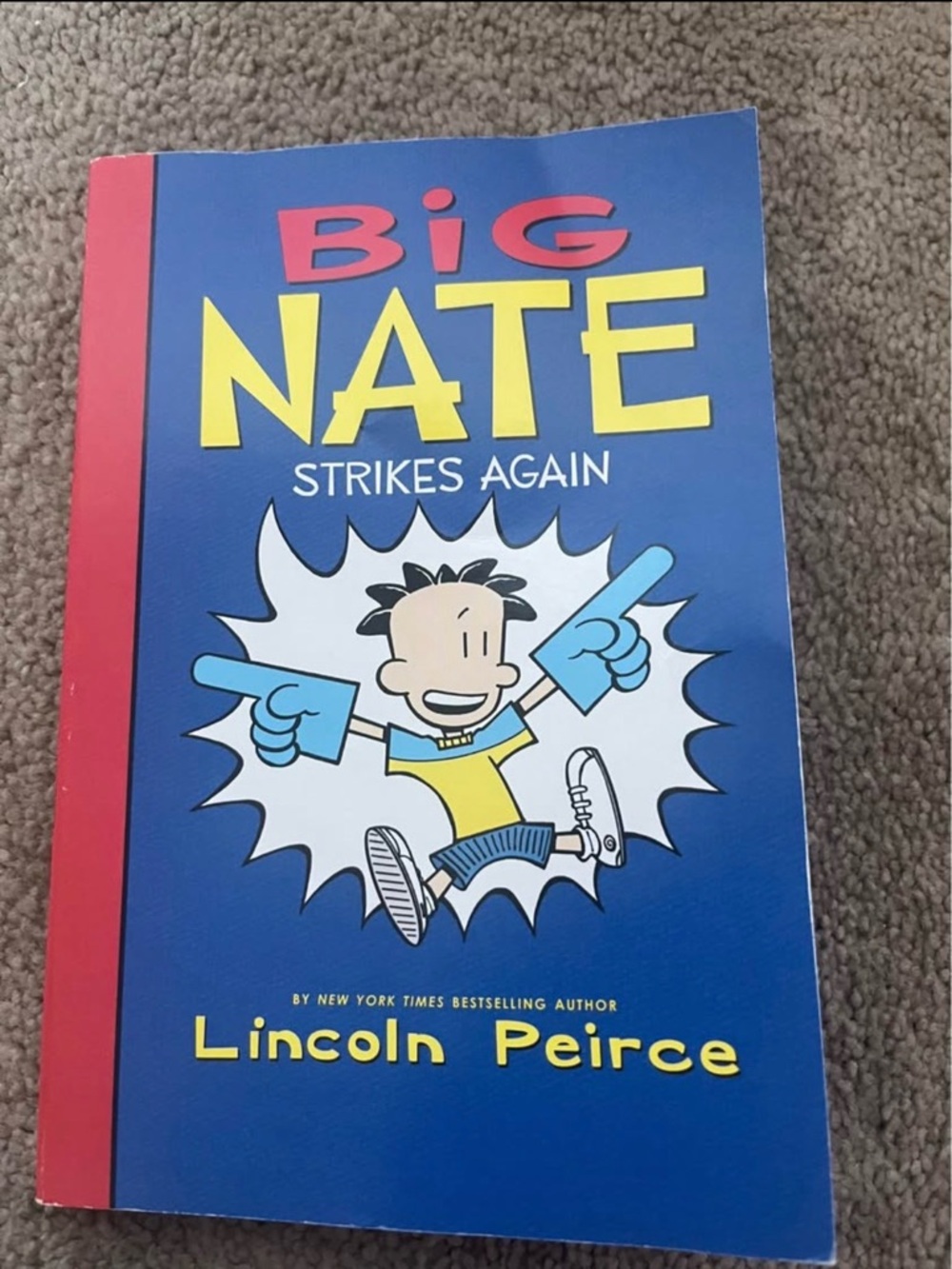 Big Nate Strikes Again Lincoln Peirce Scholastic Book